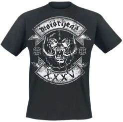 "Rockers Logo" T-shirt Zwart Van Motörhead