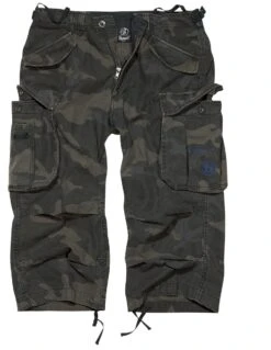 "Industry Vintage 3/4" Korte Broek Dark Camo Van Brandit