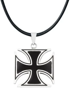 "Black Iron Cross" Hanger Van EtNox Hard And Heavy