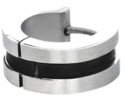 "Black Stripe" Oorbel Van EtNox