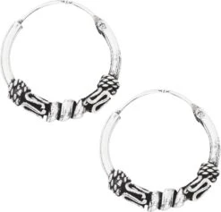 "Ornamental Hoops" Oorbel Van EtNox