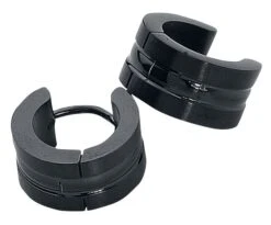 "Basic" Oorbel Zwart Van EtNox