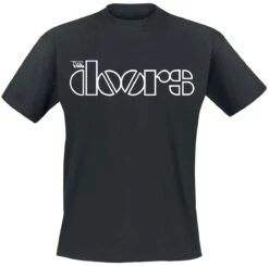 "Logo" T-shirt Zwart Van The Doors