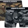 "2-Pack Camo Boxer Shorts" Boxerset Camouflage Van Urban Classics