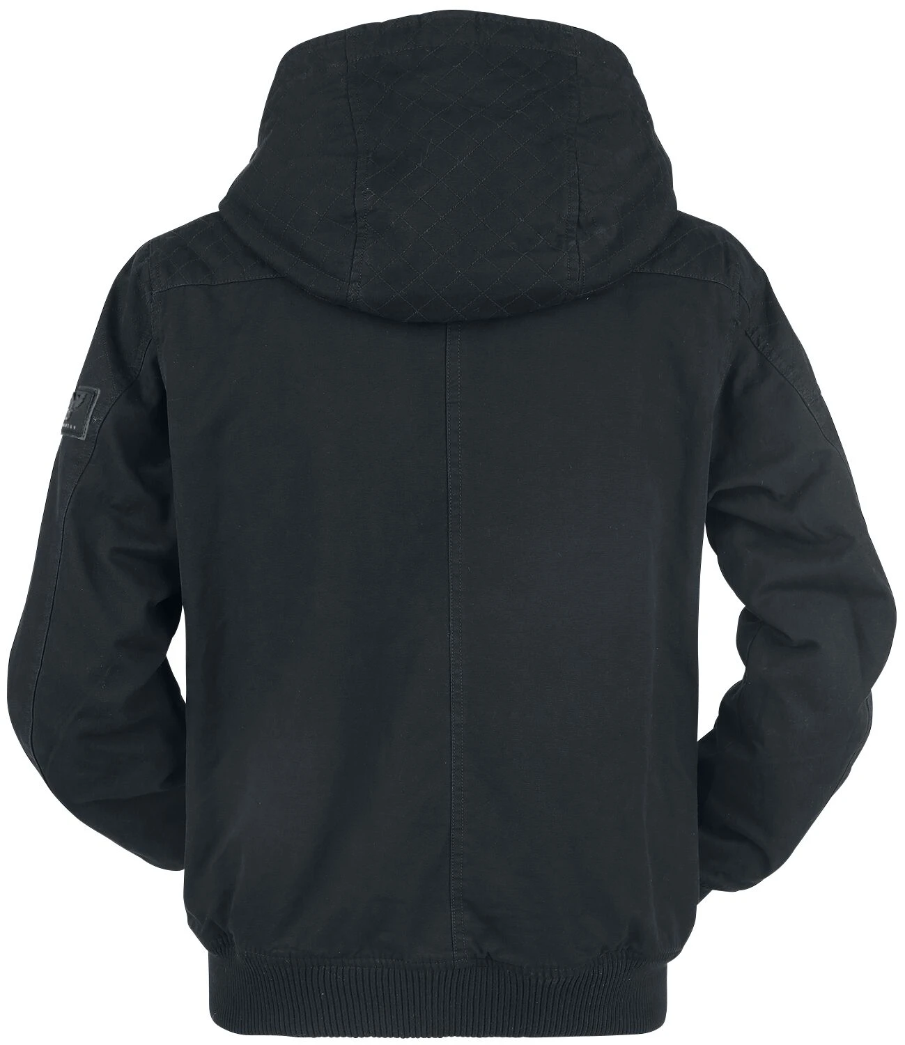 "The Warrior's Code" Winterjas Zwart Van Black Premium By EMP - Afbeelding 2