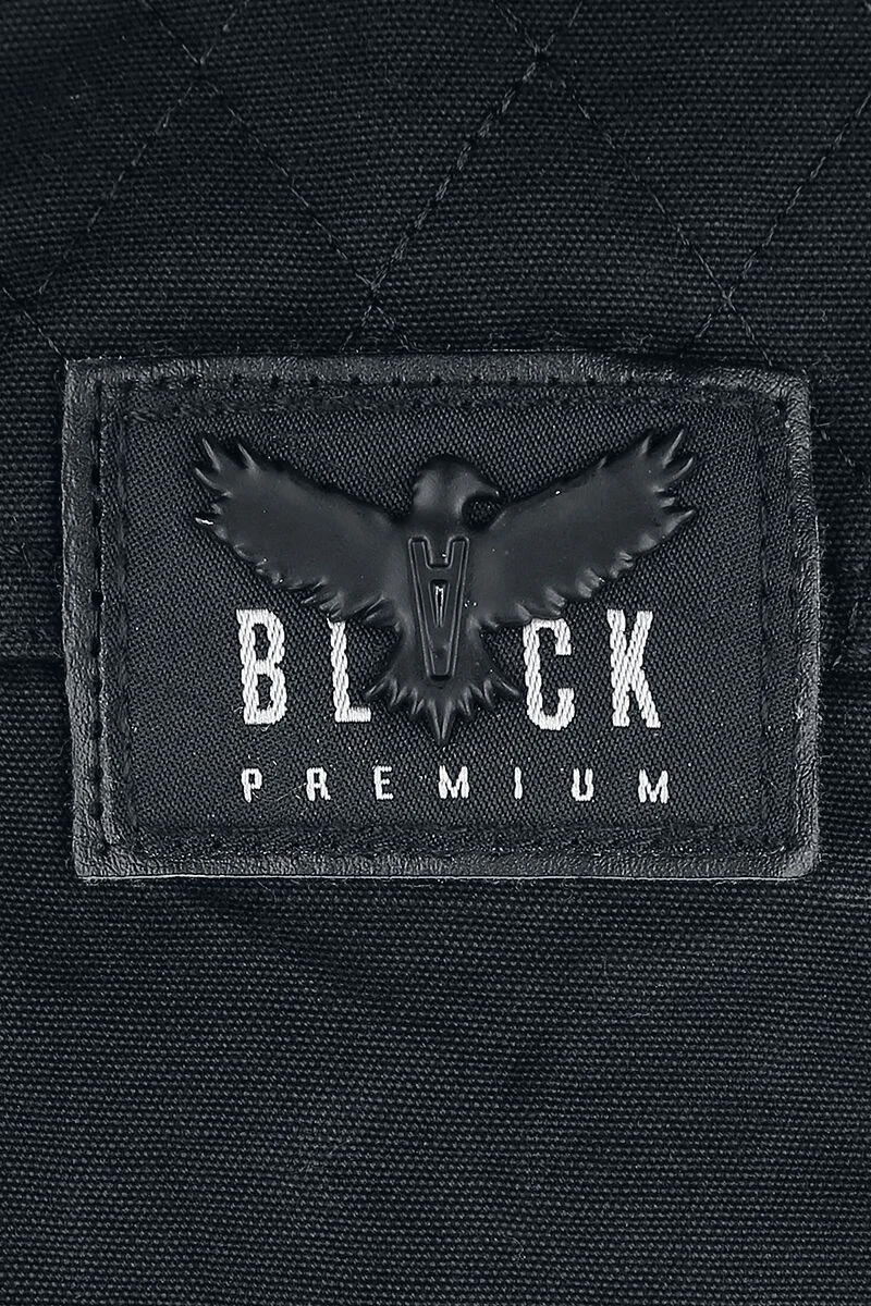 "The Warrior's Code" Winterjas Zwart Van Black Premium By EMP - Afbeelding 5