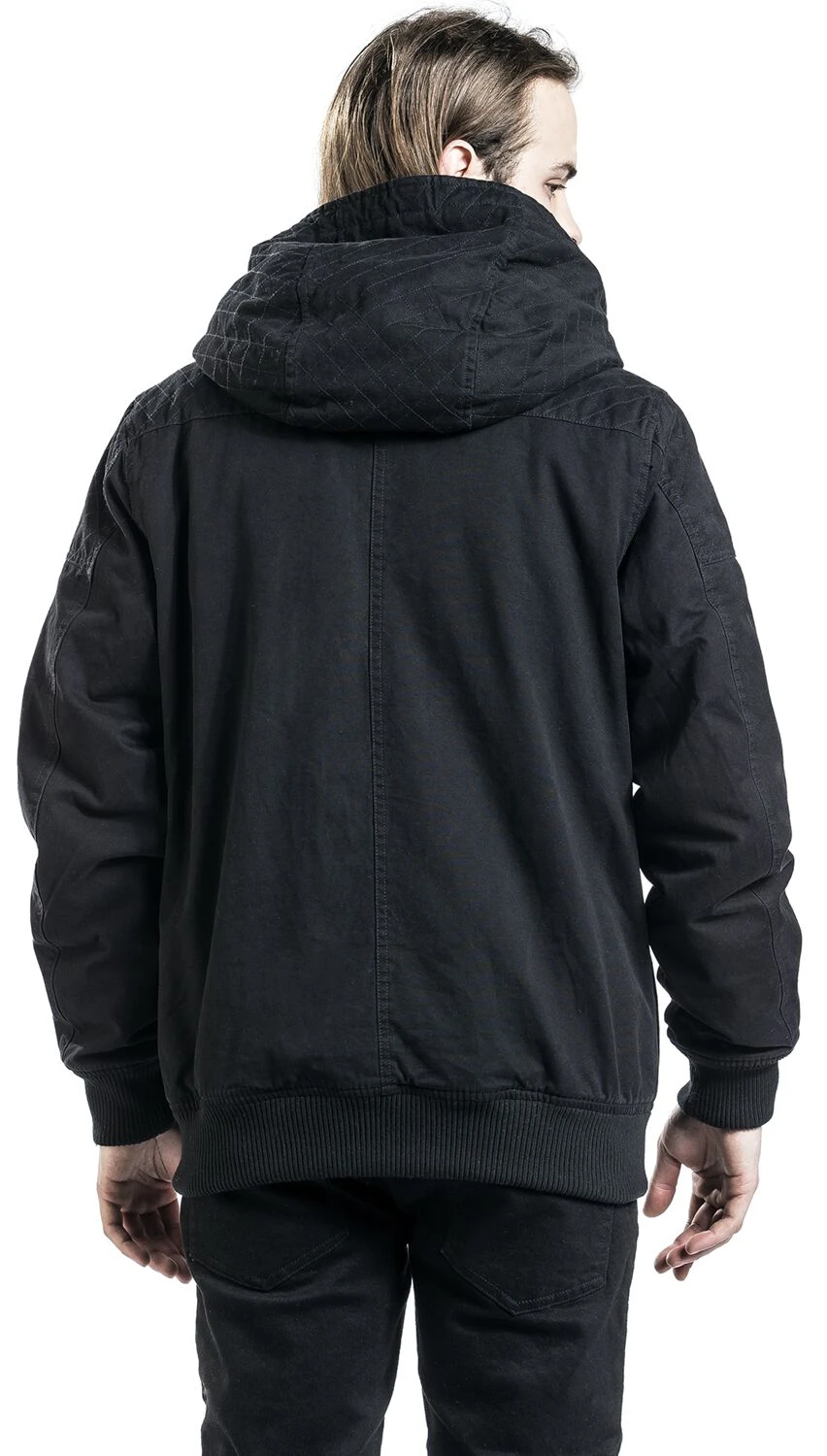 "The Warrior's Code" Winterjas Zwart Van Black Premium By EMP - Afbeelding 7