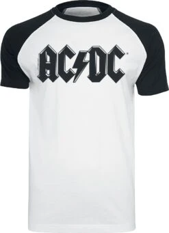 "Black Logo" T-shirt Wit-zwart Van AC/DC