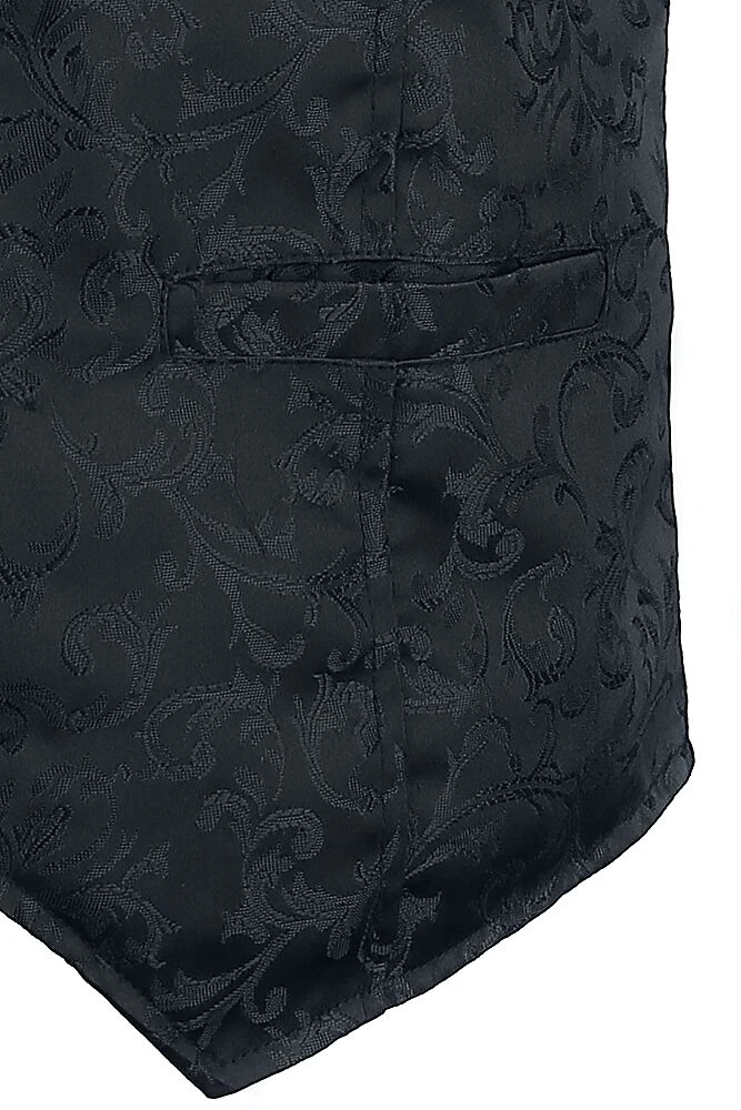 "Brocade Vest" Vest Zwart Van Altana Industries - Afbeelding 4