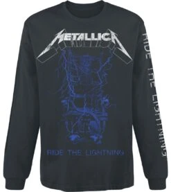 "Fade" Shirt Met Lange Mouwen Zwart Van Metallica