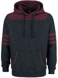 "Bodies" Trui Met Capuchon Zwart-rood Van RED By EMP