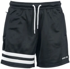 "DMWU Athletic Shorts" Korte Broek Zwart Van Unfair Athletics