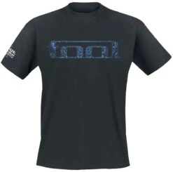 "Blue Spectre" T-shirt Zwart Van Tool