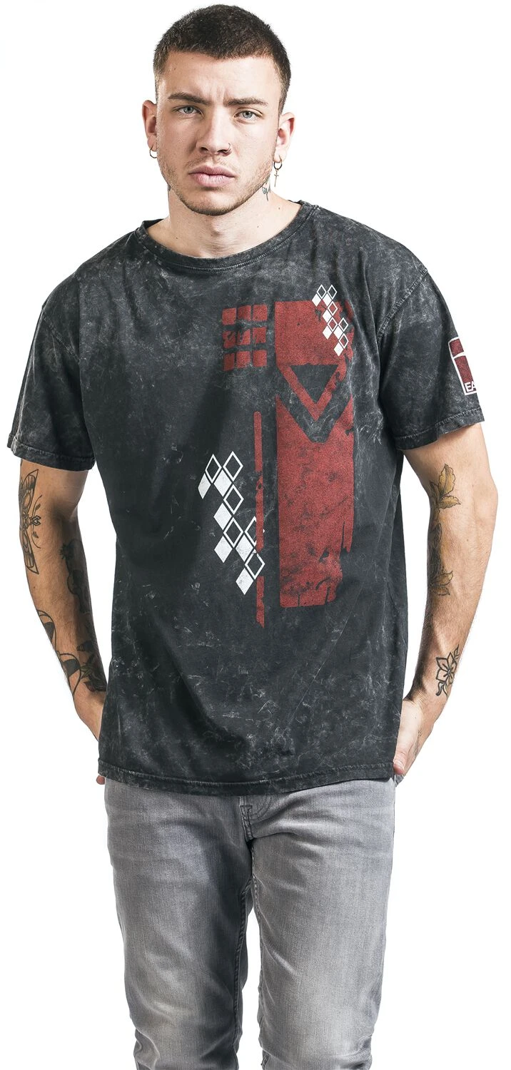 "2 - Cayde-6" T-shirt Zwart Van Destiny - Afbeelding 4