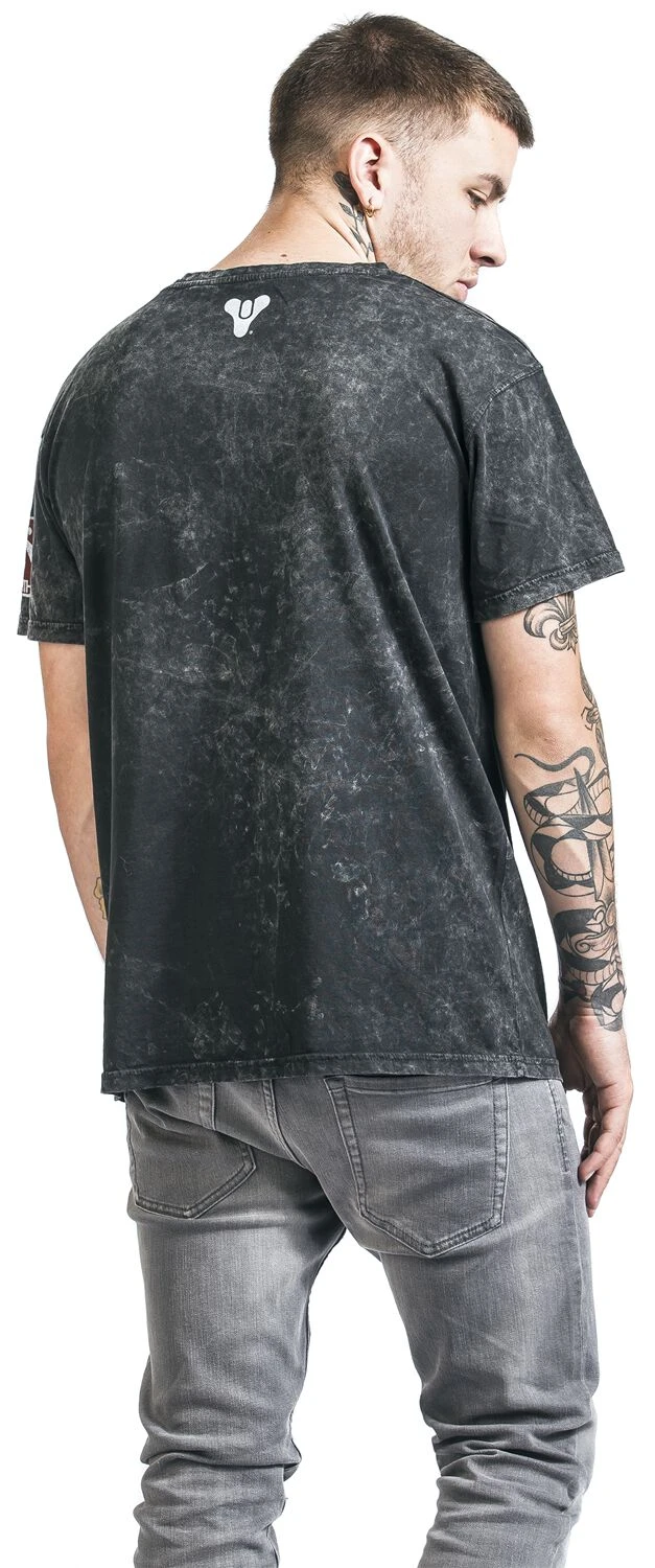 "2 - Cayde-6" T-shirt Zwart Van Destiny - Afbeelding 5