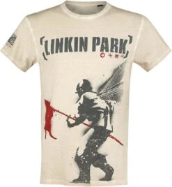 "Hybrid Theory" T-shirt Gebroken Wit Van Linkin Park