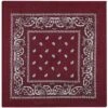 "Bordeaux Paisley" Bandana Bordeaux Van Rock Daddy