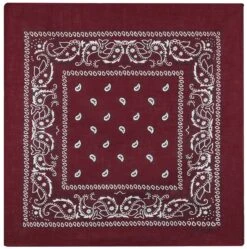 "Bordeaux Paisley" Bandana Bordeaux Van Rock Daddy