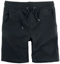 "Basic Sweat Shorts" Korte Broek Zwart Van Produkt