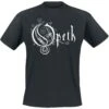 "Logo" T-shirt Zwart Van Opeth