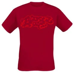 "Graffiti Logo" T-shirt Rood Van Beastie Boys