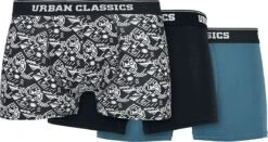 "Organic Boxer Shorts 3 Pack" Boxerset Meerkleurig Van Urban Classics
