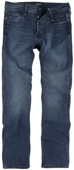 "JJIGLENN" Jeans Donkerblauw Van Jack & Jones