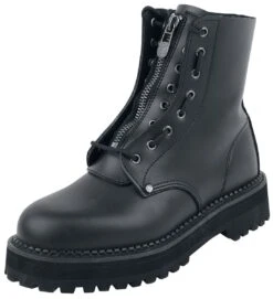 "Black Boots With Zip" Laars Zwart Van Black Premium By EMP