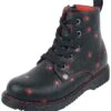 "Kids' Boots With Rockhand" Kinderlaarzen Zwart Van EMP Stage Collection