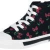 "Walk The Line" Sneakers Voor Kinderen Zwart Van Rock Rebel By EMP