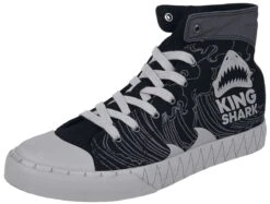 "2 - King Shark" Sneakers High Zwart-grijs Van Suicide Squad