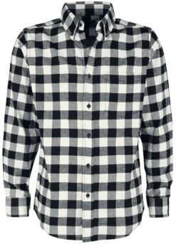 "Geruit Shirt" Flanellen Overhemd Zwart-wit Van RED By EMP