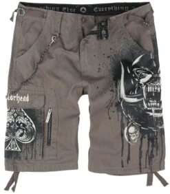 "EMP Signature Collection" Korte Broek Kaki Van Motörhead