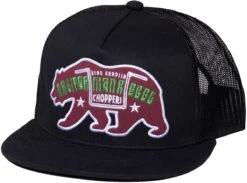 "CALIFORNIAN REBEL" Cap Zwart Van King Kerosin