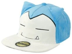 "Snorlax Zacht Pluche Knuffeldier" Cap Blauw-wit Van Pokémon
