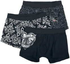 "Gothicana X Anne Stokes - Set Boxershorts" Boxerset Zwart Van Gothicana By EMP