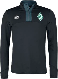 "Shirt Met Kwart Rits" Sweatshirts Meerkleurig Van Werder Bremen