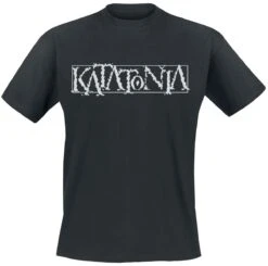 "Logo" T-shirt Zwart Van Katatonia