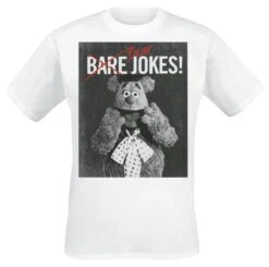 "Bear Jokes" T-shirt Wit Van The Muppets