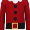 "Santa’s Suit" Christmas Jumper Meerkleurig Van Ugly Christmas Sweater