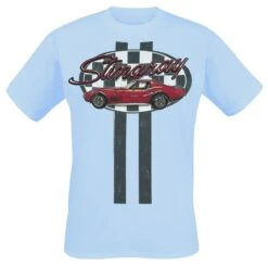 "1970 Stingray" T-shirt Blauw Van General Motors