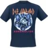 "Adrenalize Photo" T-shirt Navy Van Def Leppard
