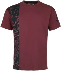 "Iron Man" T-shirt Donkerrood Van Marvel