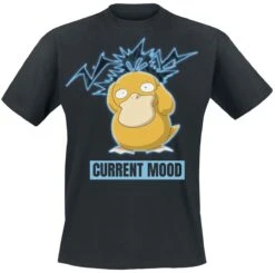 "Psyduck - Confusion" T-shirt Zwart Van Pokémon