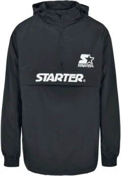"Starter The Classic Logo Windbreaker" Windbreaker Zwart Van Starter