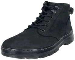 "Bonny Leather - Black Milled Nubuck Wp" Laars Zwart Van Dr. Martens
