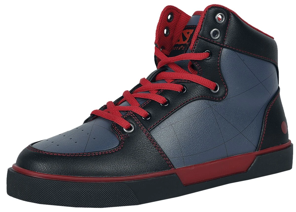"Team Up" Sneakers High Zwart-grijs Van DOTA 2
