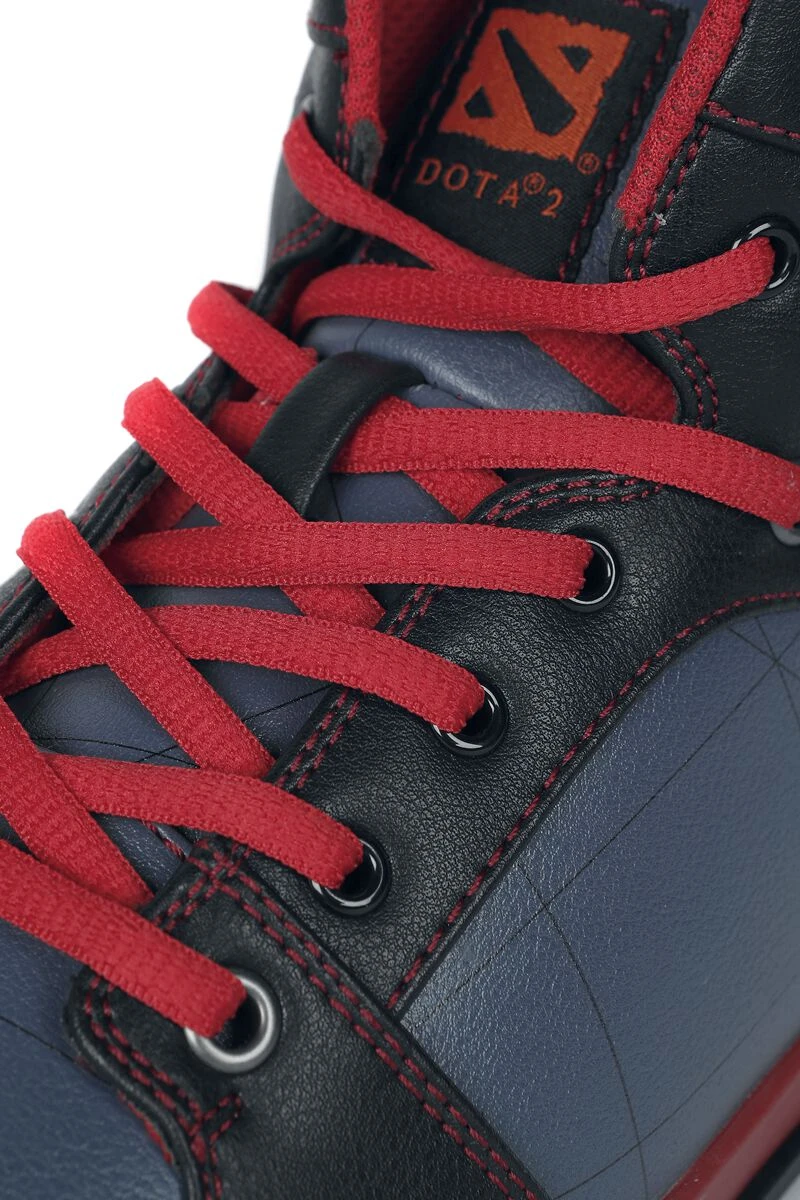 "Team Up" Sneakers High Zwart-grijs Van DOTA 2 - Afbeelding 7