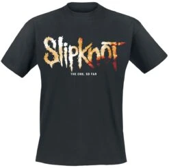 "The End, So Far Logo" T-shirt Zwart Van Slipknot
