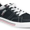 "Black Low Sneakers" Sneakers Zwart Van Dockers By Gerli